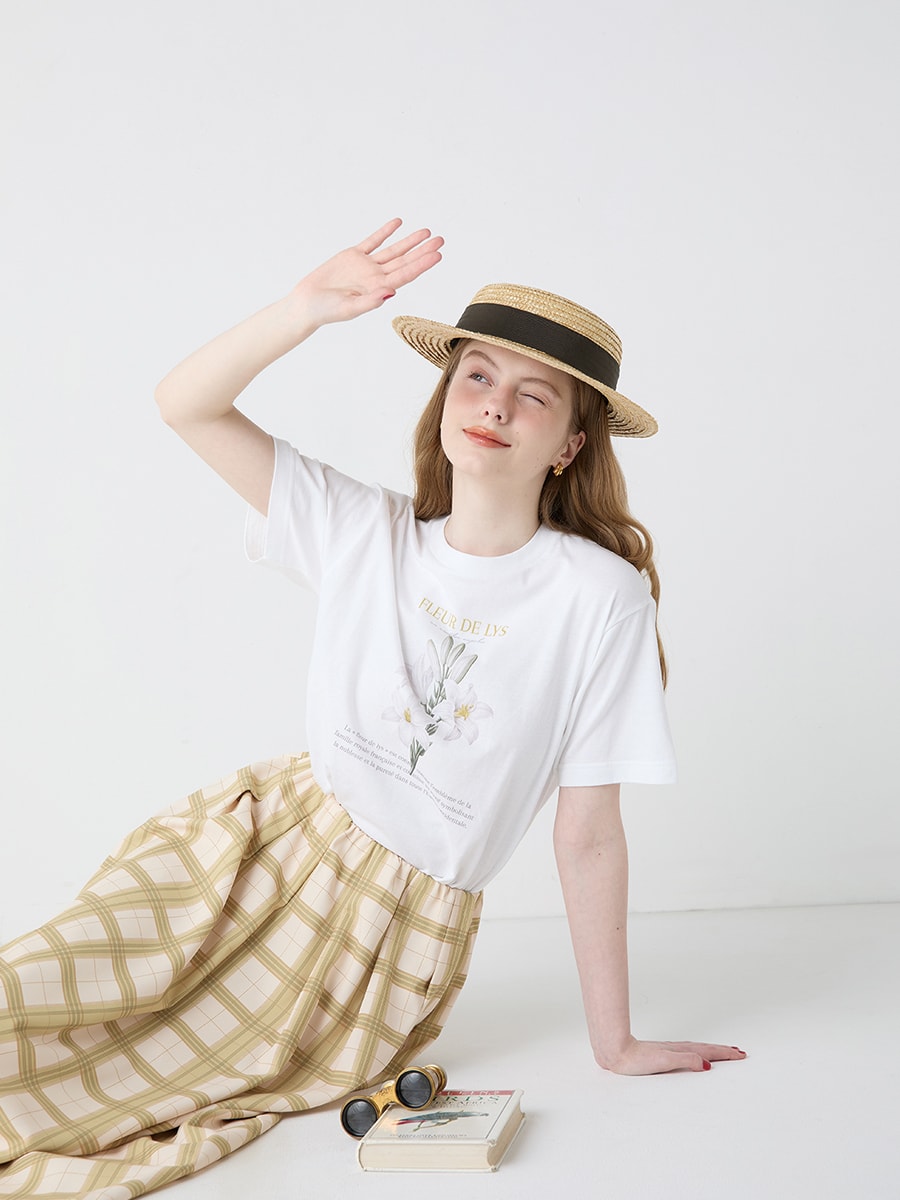 プラワープリントTシャツシリーズ