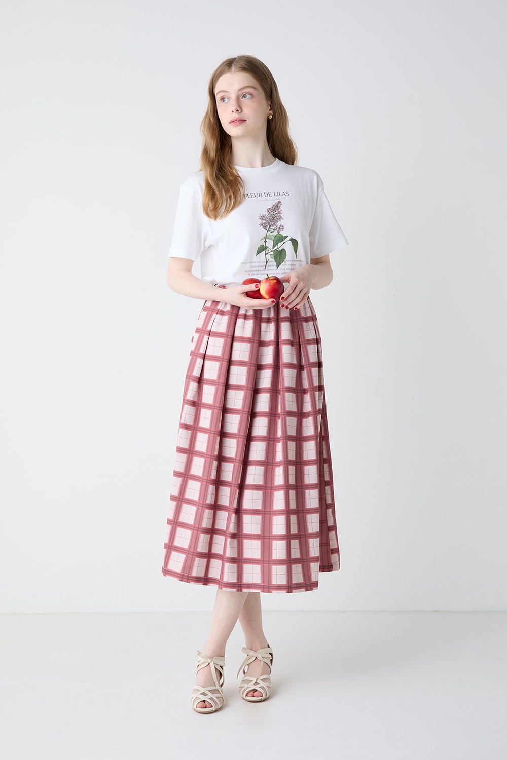 フラワープリントTシャツシリーズ
