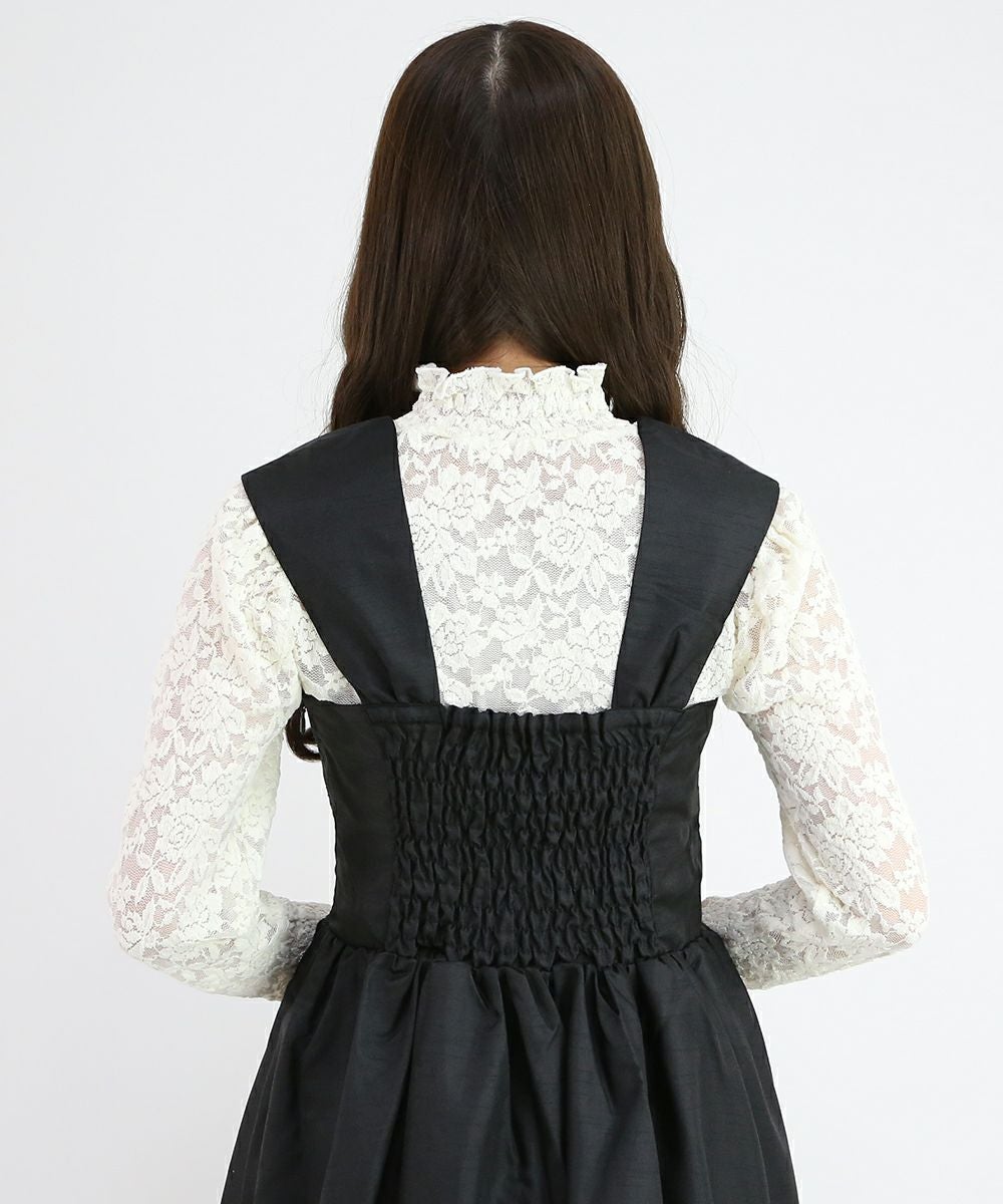 black / 162cm / レースインナーとのレイヤード