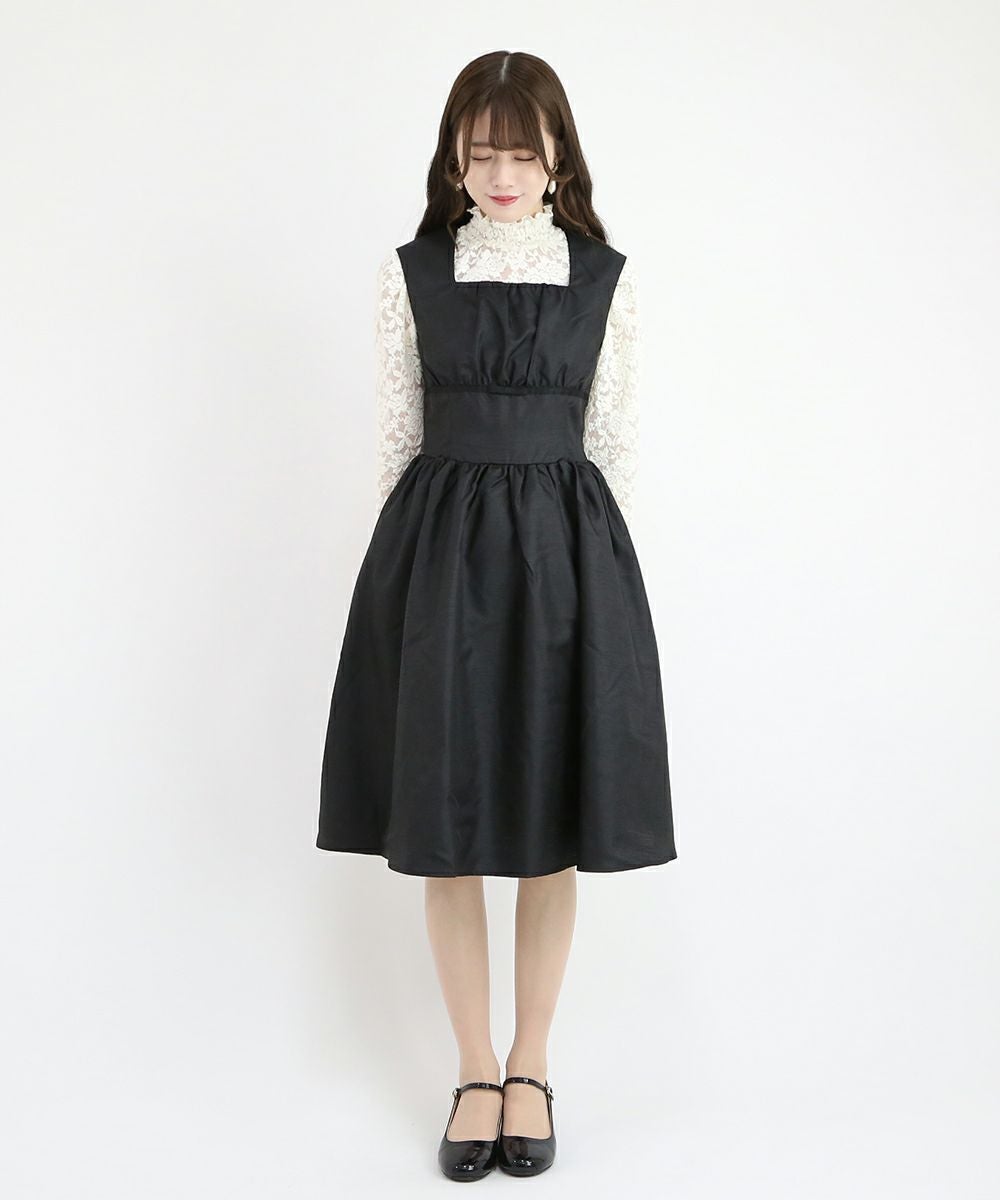 black / 162cm / レースインナーとのレイヤード