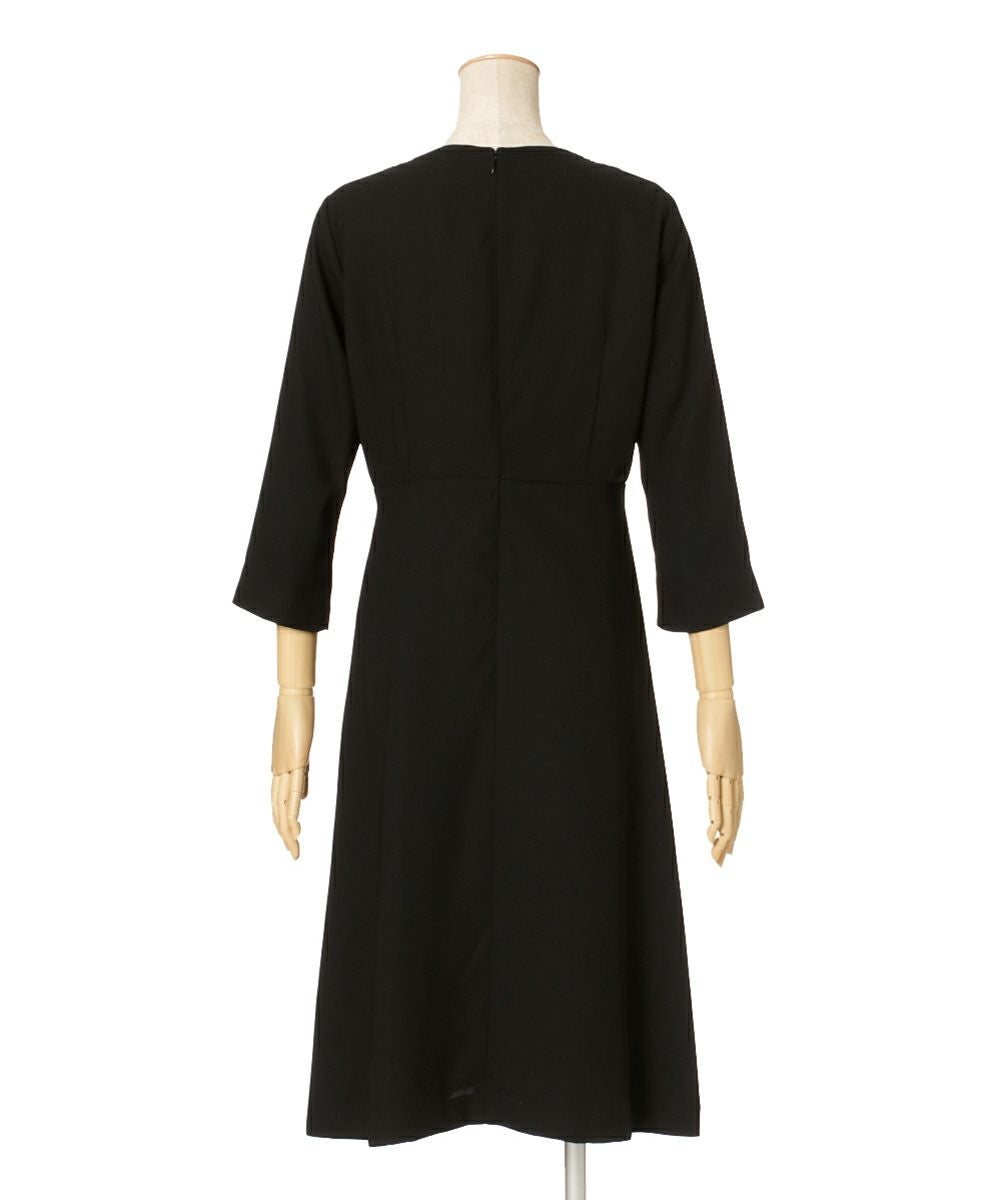 ヨークレース使いワンピース【オケージョン】/F i.n.t Black Formal