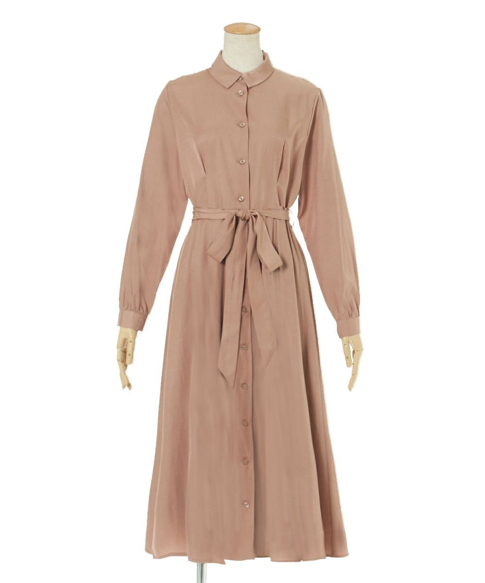 □角衿ロングシャツワンピース/an another angelus [29BE03j008] | F