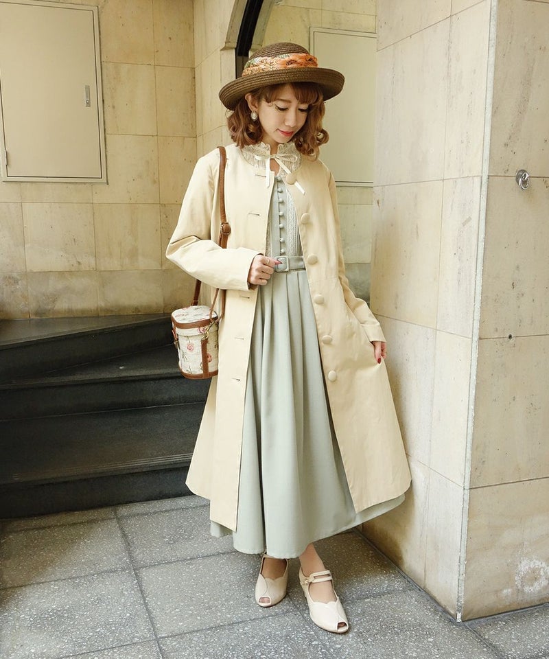 衿を外した状態