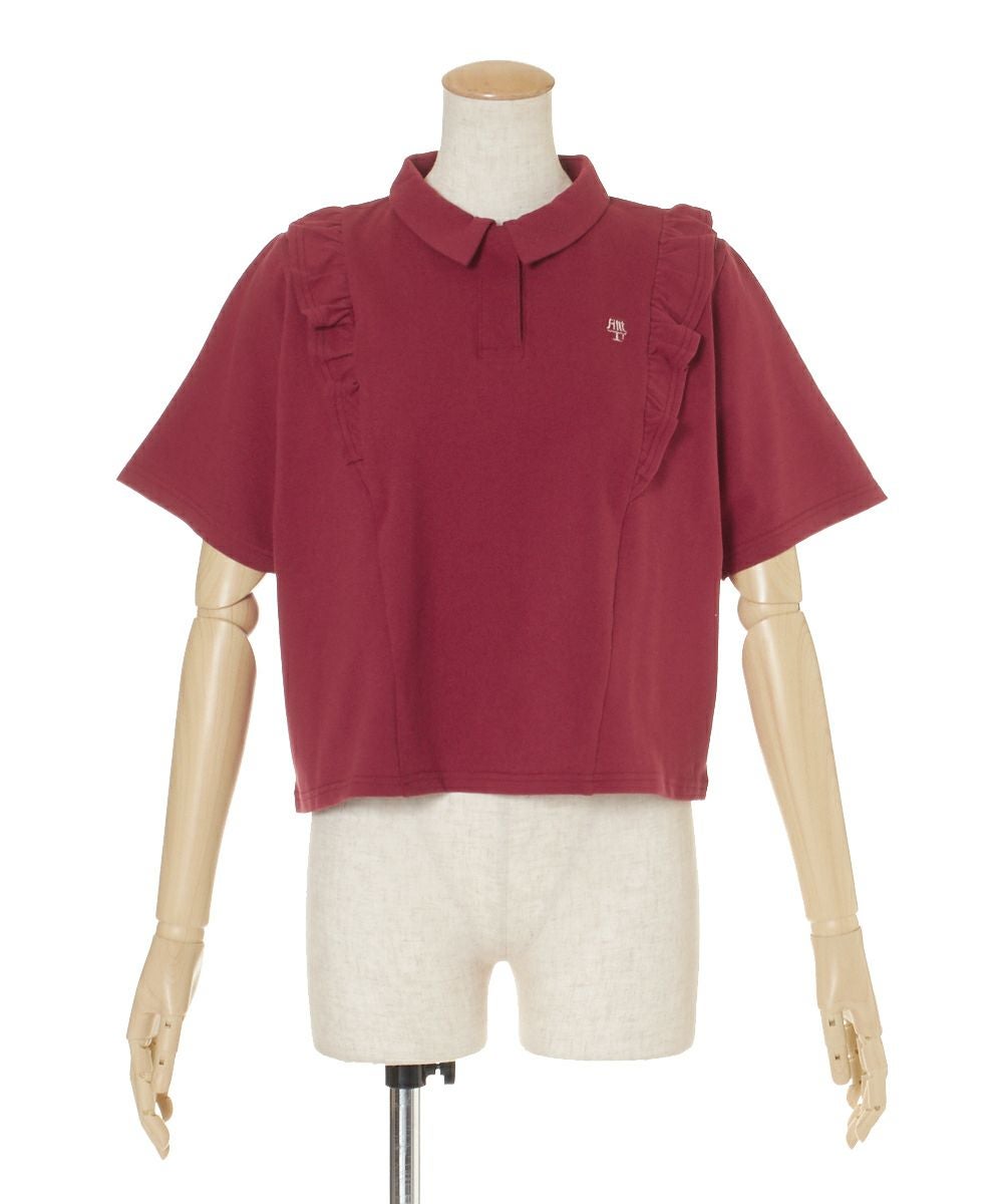 リメイク風フリルポロシャツ/F i.n.t[29AI07g004] | F i.n.t公式通販サイト