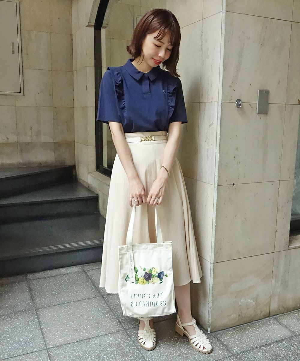 リメイク風フリルポロシャツ/F i.n.t[29AI07g004] | F i.n.t公式通販サイト