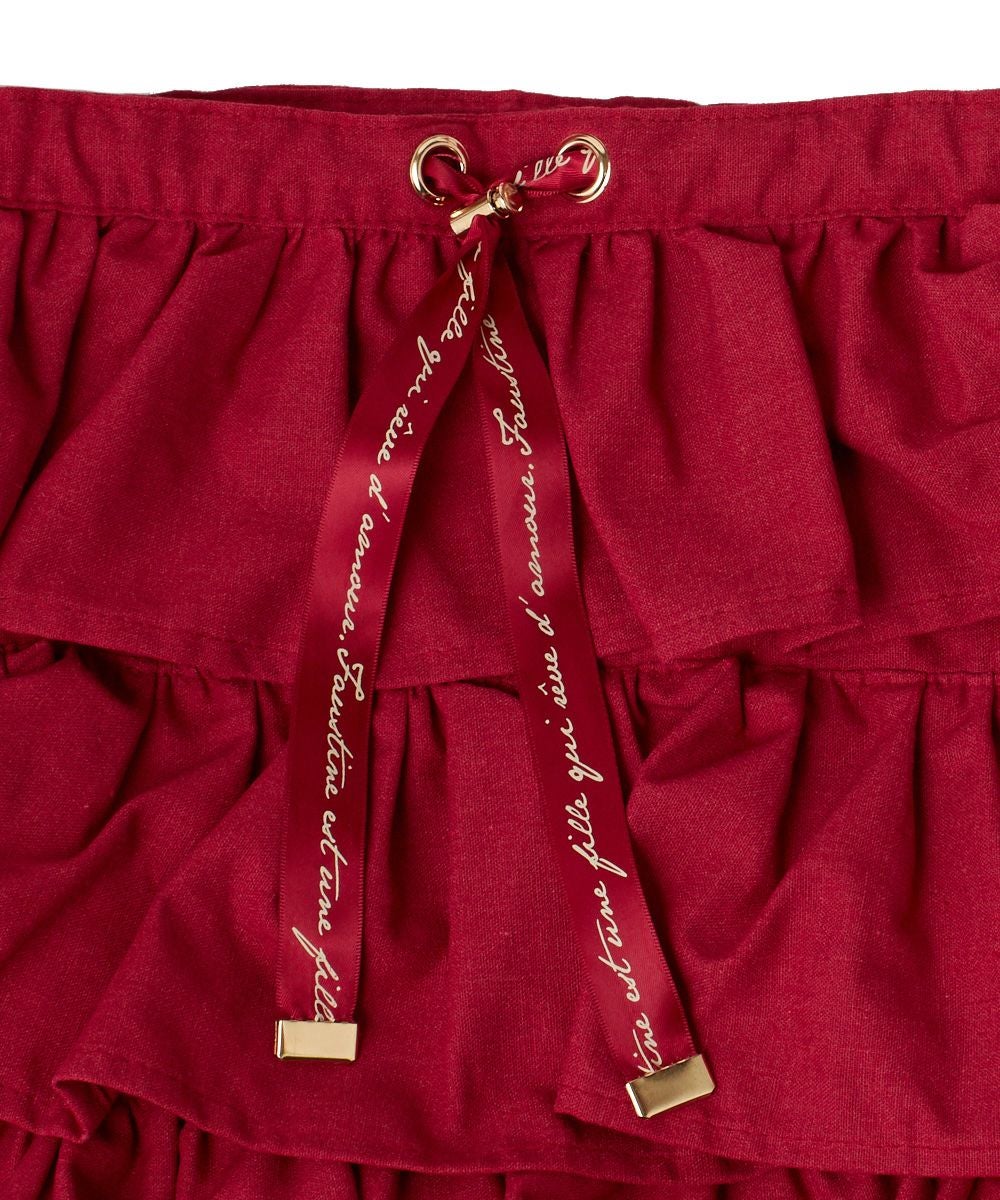 リボンを緩めた状態