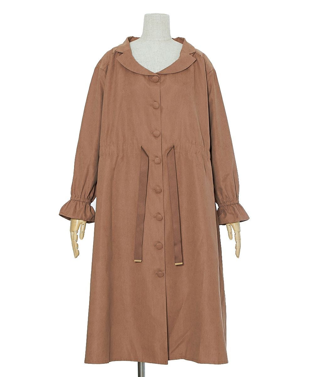 リボンをほどいた場合 （pink brown)