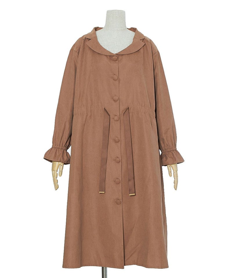 リボンをほどいた場合 （pink brown)