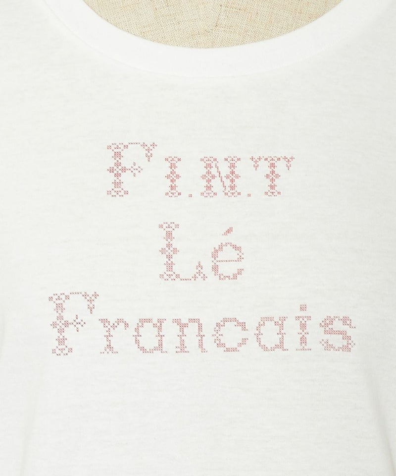 front up (white×red)