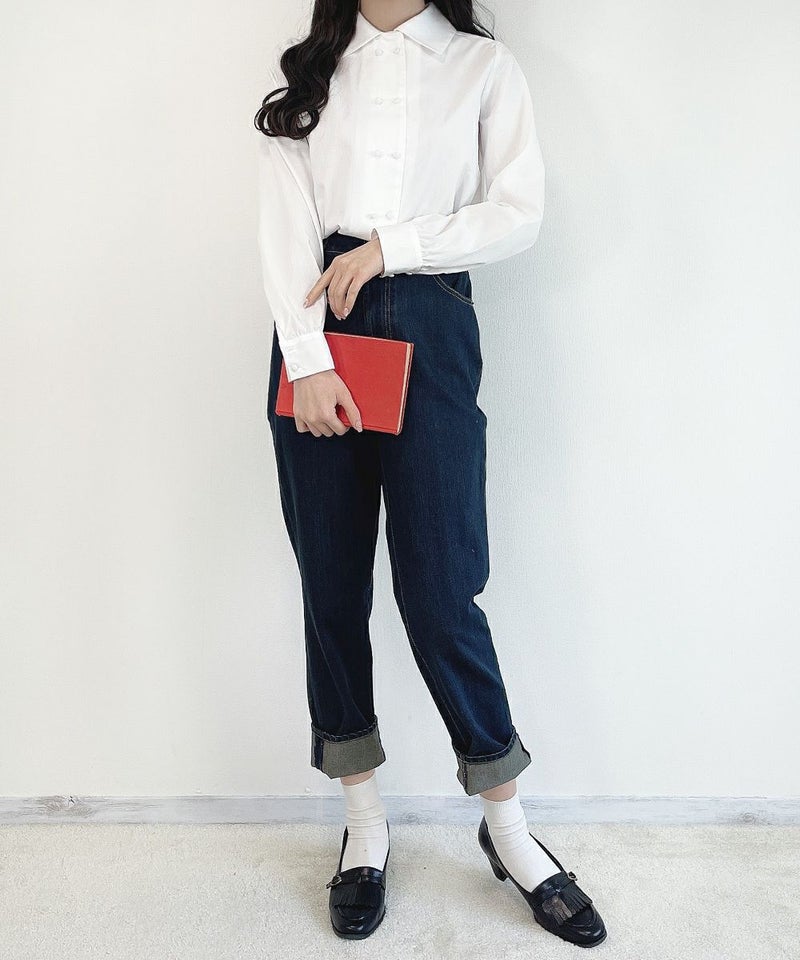 indigo / 162cm (Sサイズ着用)