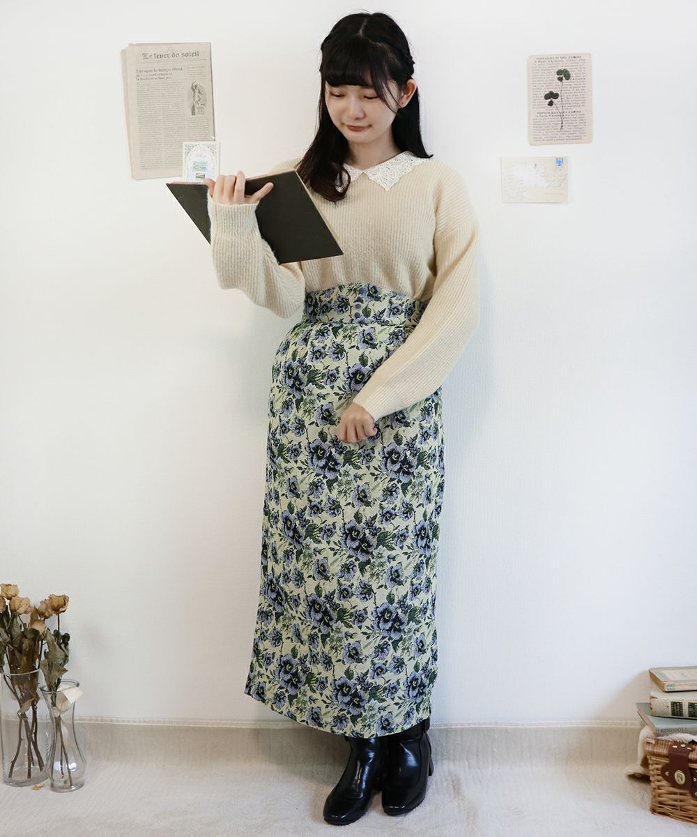 ivory / 158cm