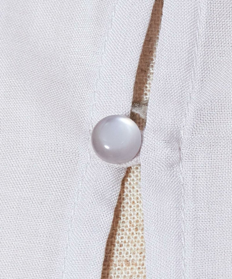 ボタンアップ (light gray)