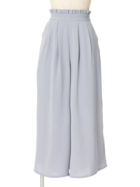 ウエストリボンを外した時