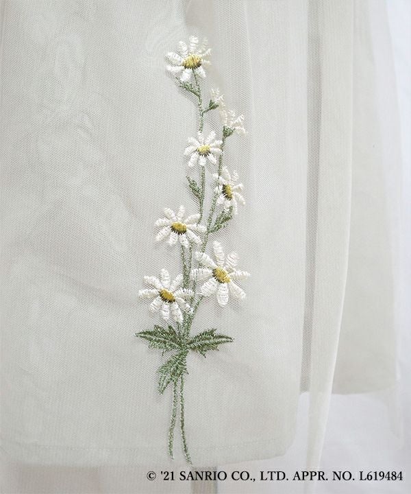 フラワー刺繍チュールワンピース/マイメロディ/F i.n.t [37AE02f011