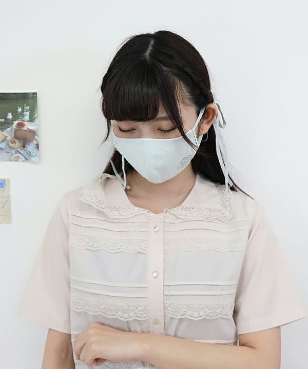 ケース付きミニブーケ刺繍マスク/F i.n.t [37AB18a010] | F i.n.t公式