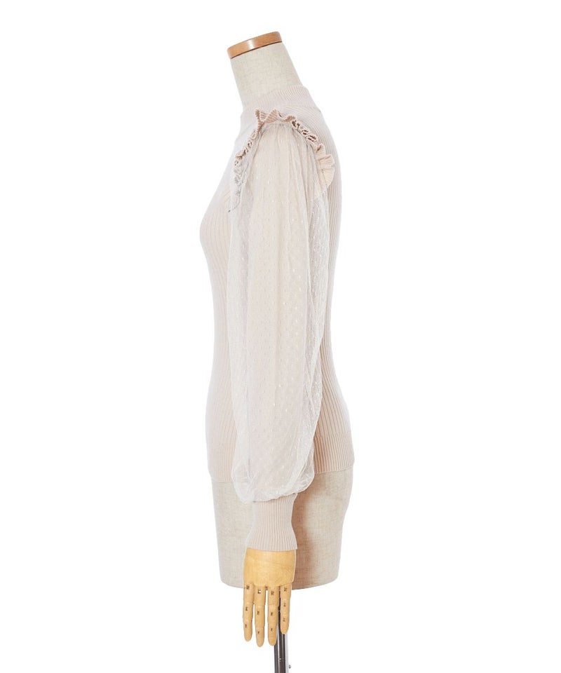 サイド (pink beige)