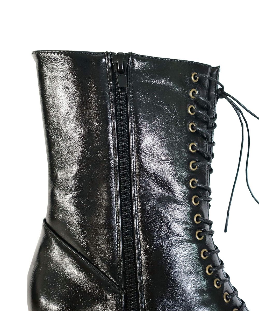 ファスナー部分アップ (black)