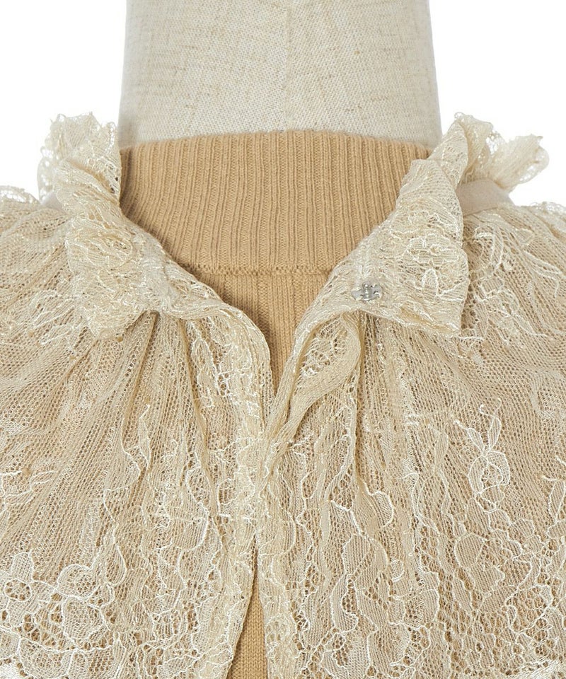 レースケープ取り外し部分 (beige)