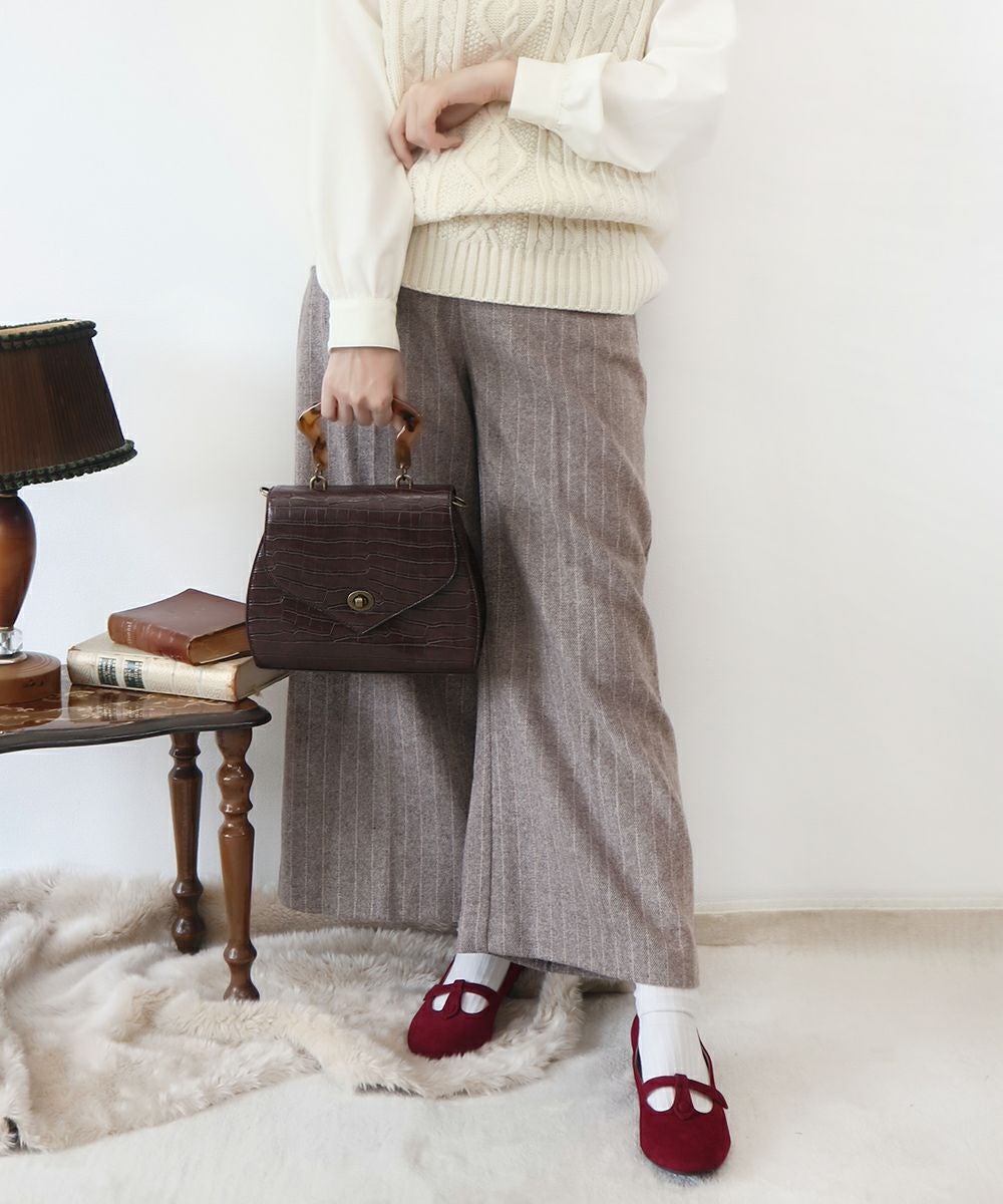 brown / 158cm (Sサイズ着用)