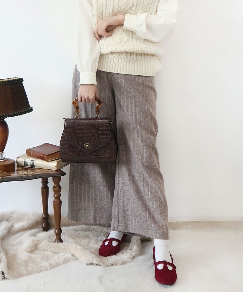 brown / 158cm (Sサイズ着用)