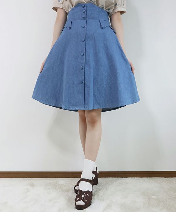 blue / 162cm