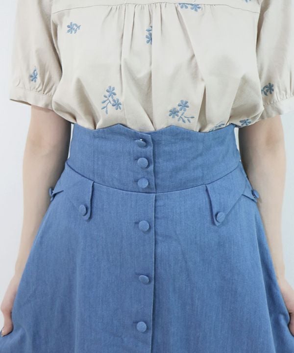 blue / 162cm