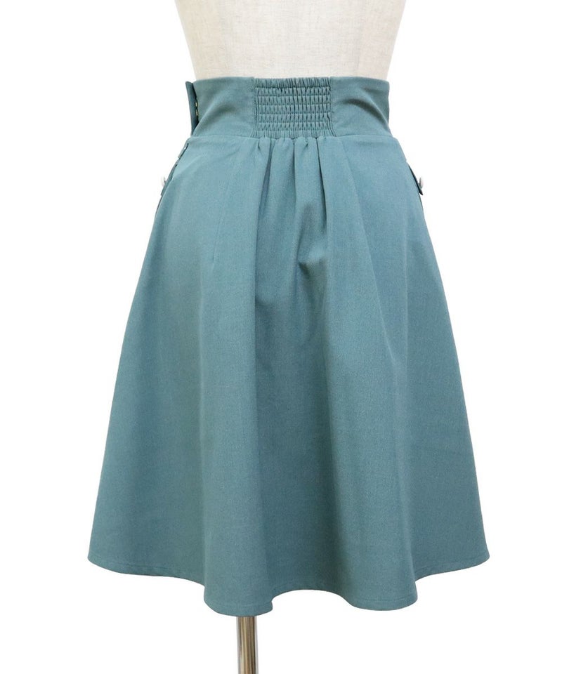 バック (blue green)