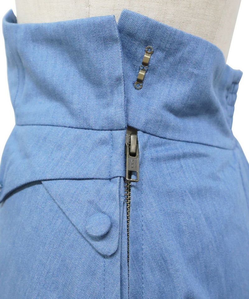 サイドファスナーアップ (blue)
