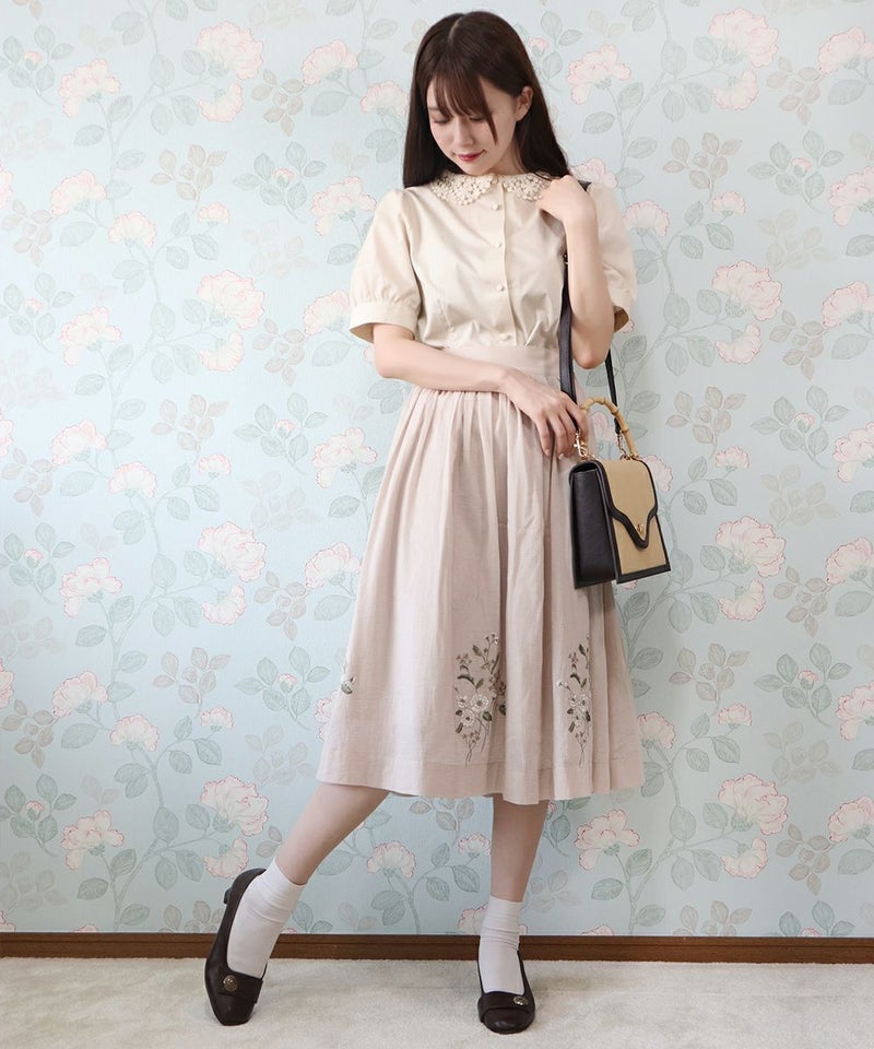light beige / 162cm