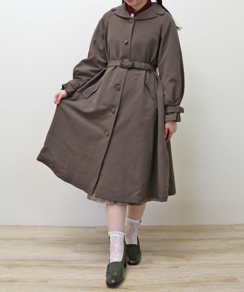 khaki(ケープを外した場合) / 161cm