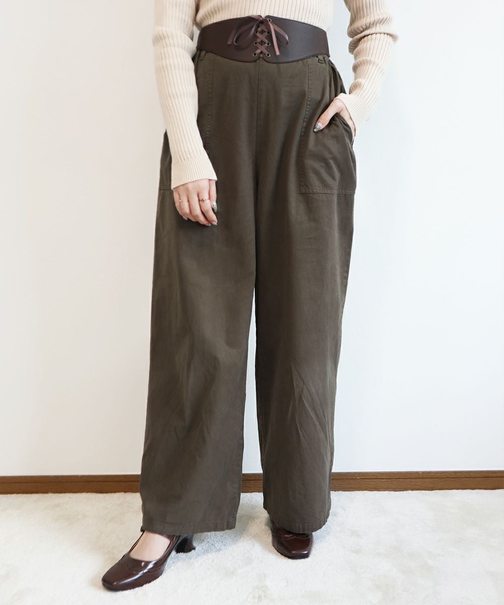 khaki / ベルトアレンジ