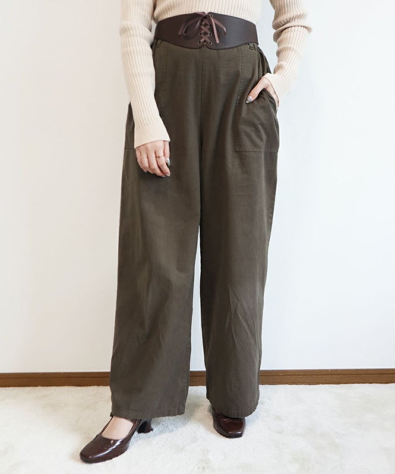 khaki / ベルトアレンジ