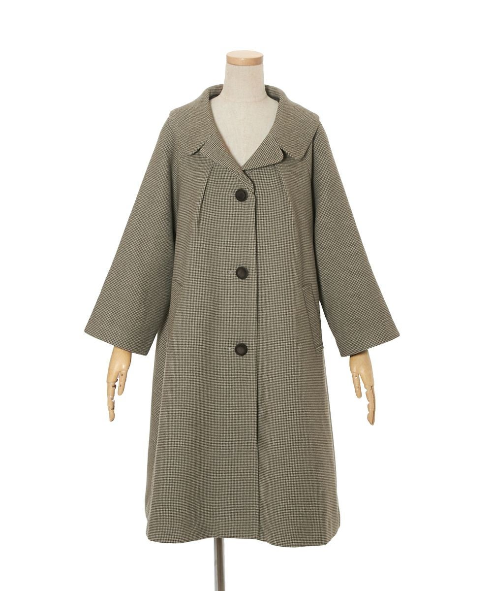 チェックツイードオーバーコート/F i.n.t [39AD03j005] | F i.n.t公式