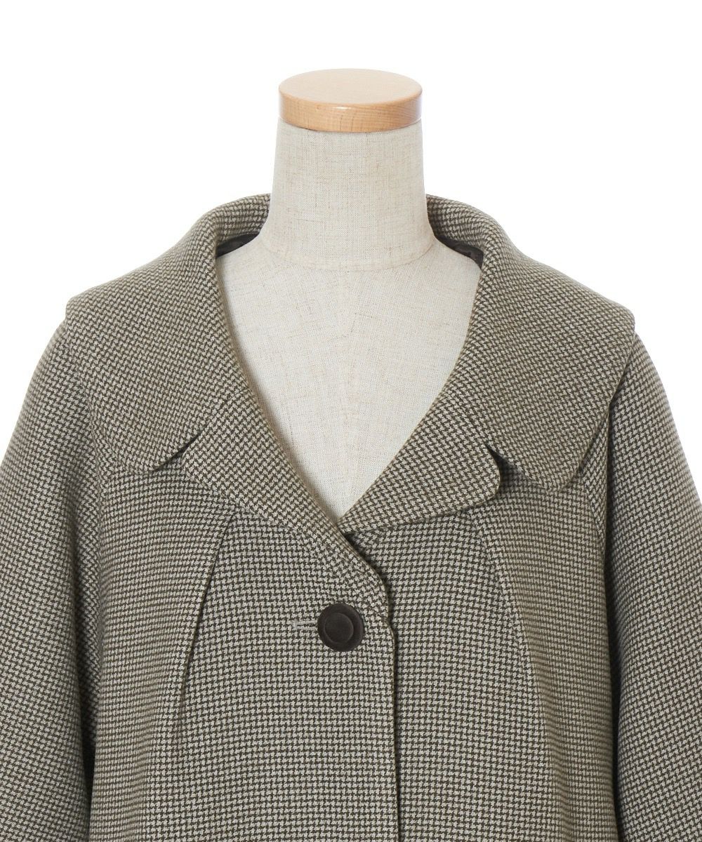 チェックツイードオーバーコート/F i.n.t [39AD03j005] | F i.n.t公式