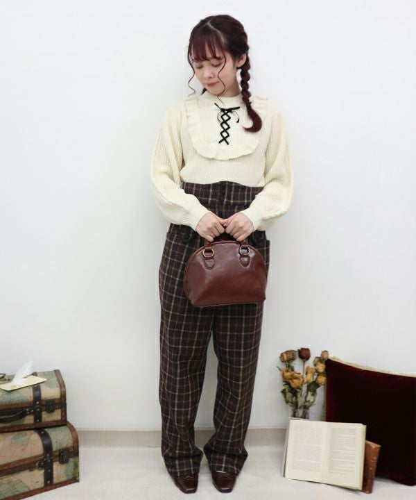 brown / 150cm / サスペンダーを外した場合