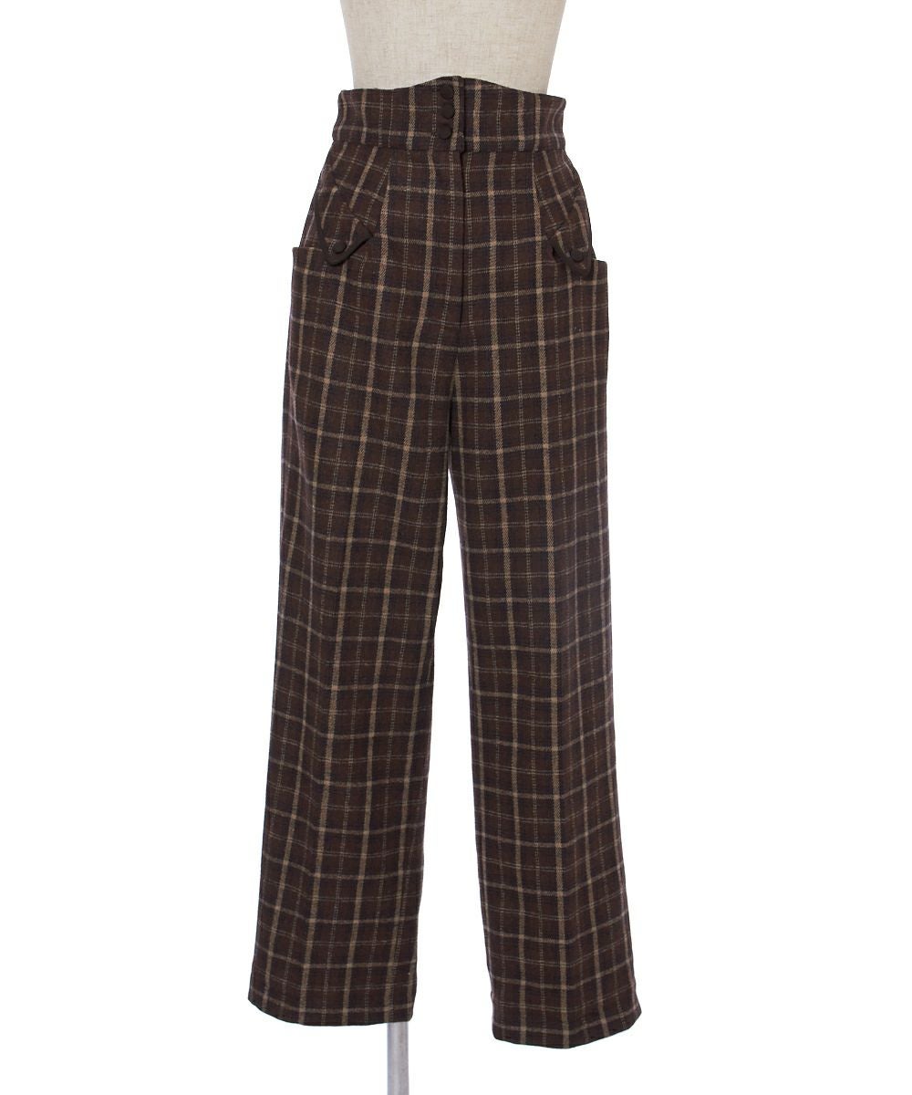 サスペンダーを外した場合 (brown)