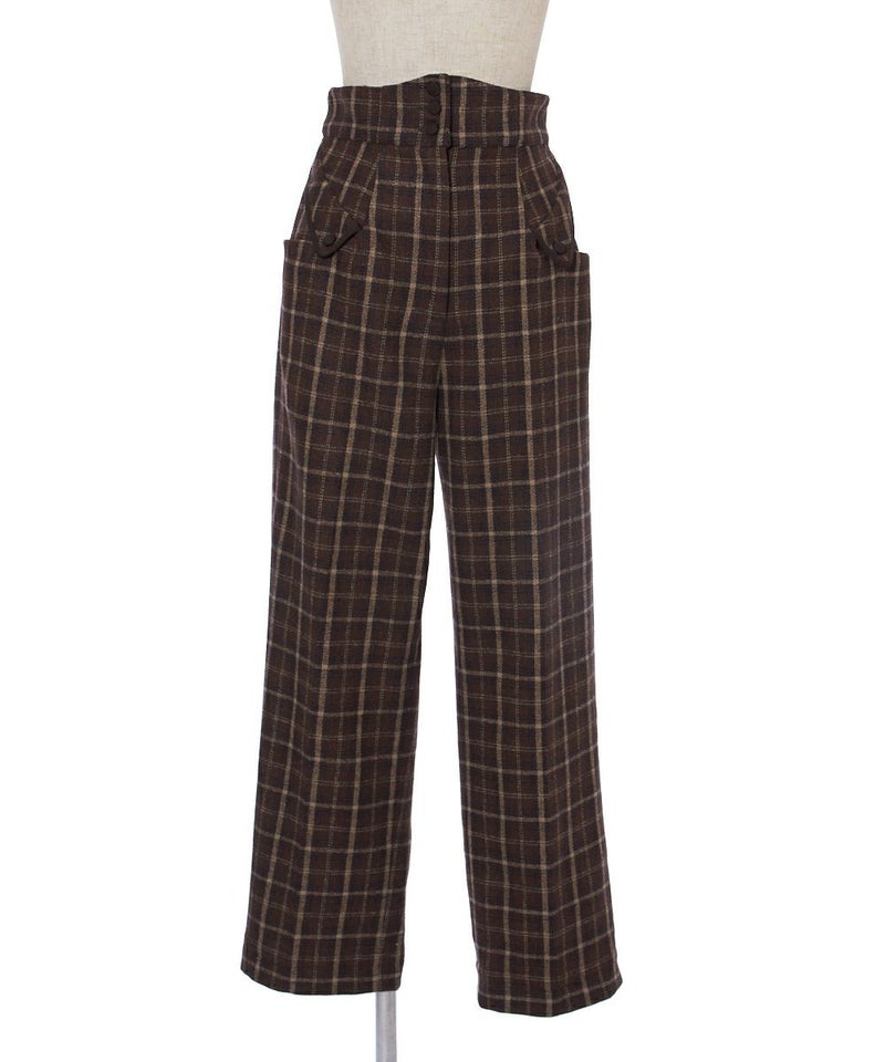 サスペンダーを外した場合 (brown)