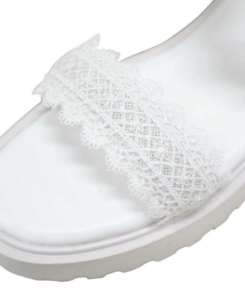 レース部分 (off white)