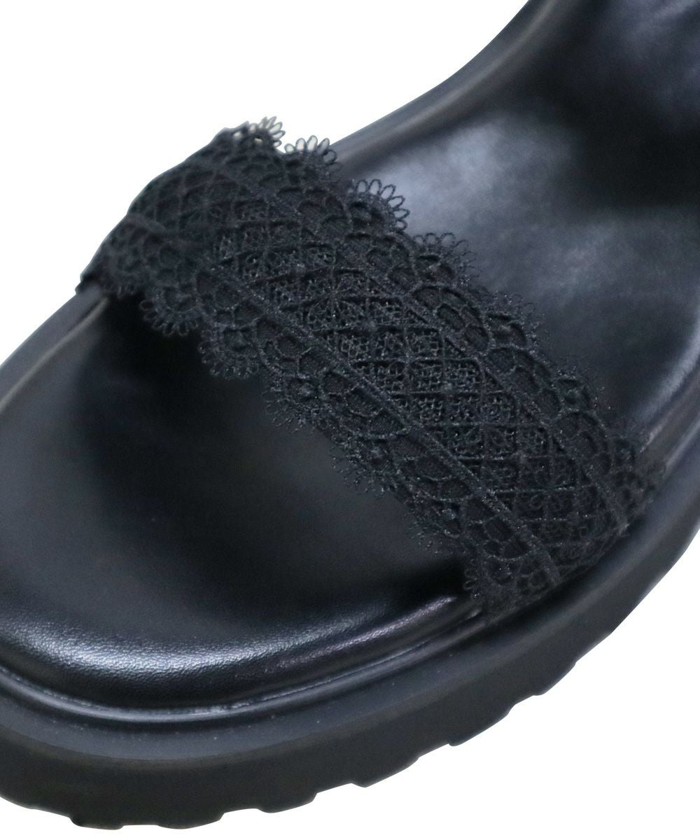 レース部分 (black)