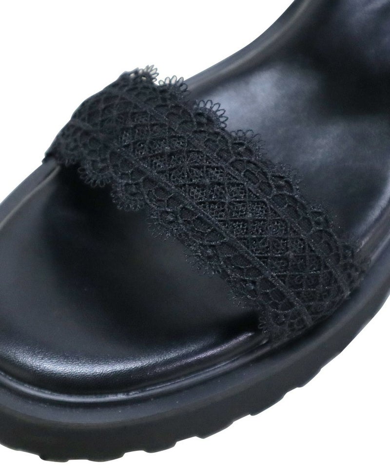 レース部分 (black)