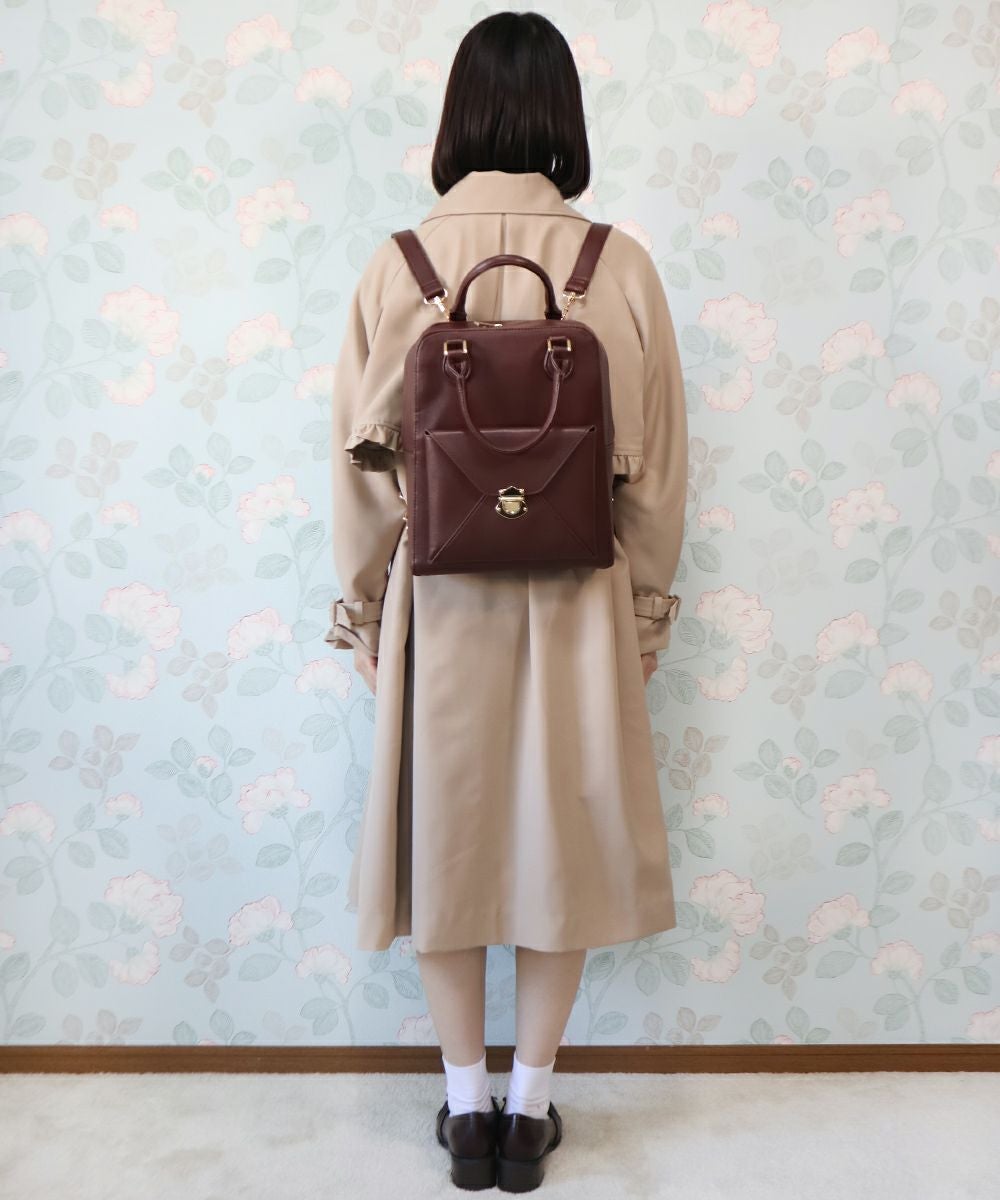 レター風ポケット使いリュック/F i.n.t [41AC02a002] | F i.n.t公式
