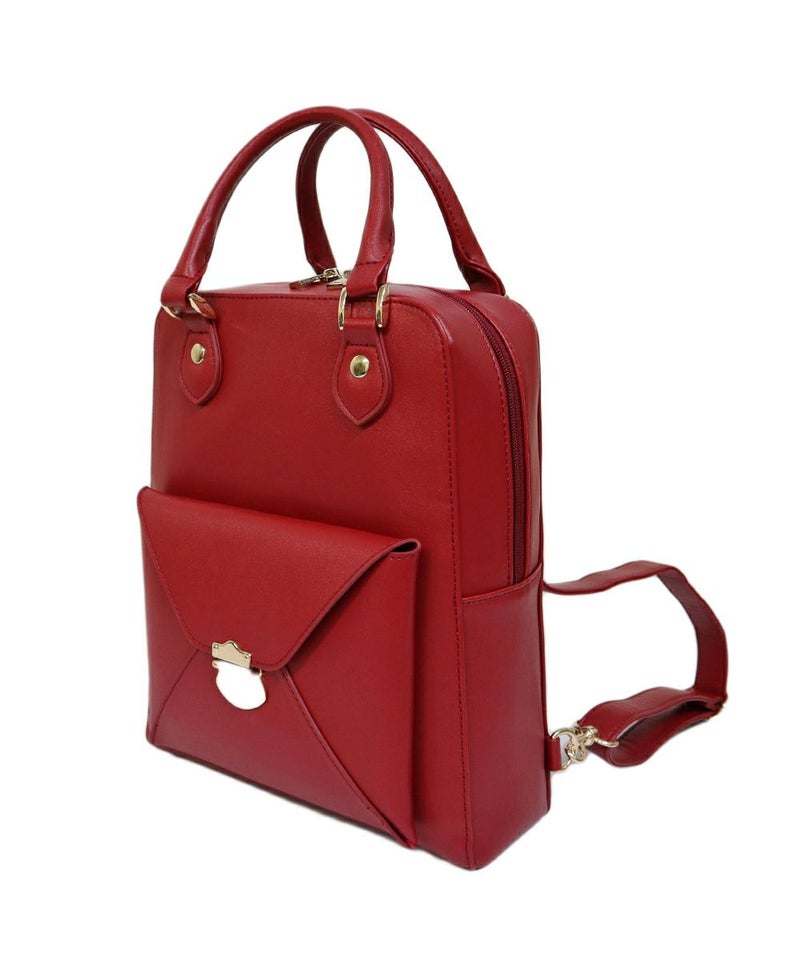 リュックタイプにした場合 (red)