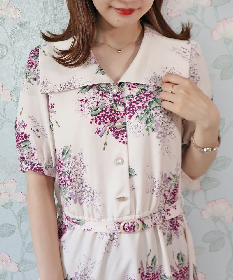 pink / スカーフを外した場合