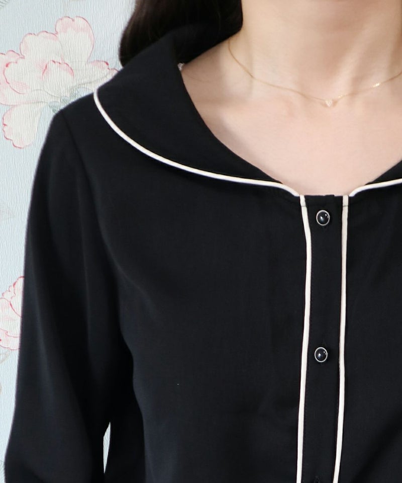 black×white / 衿部分