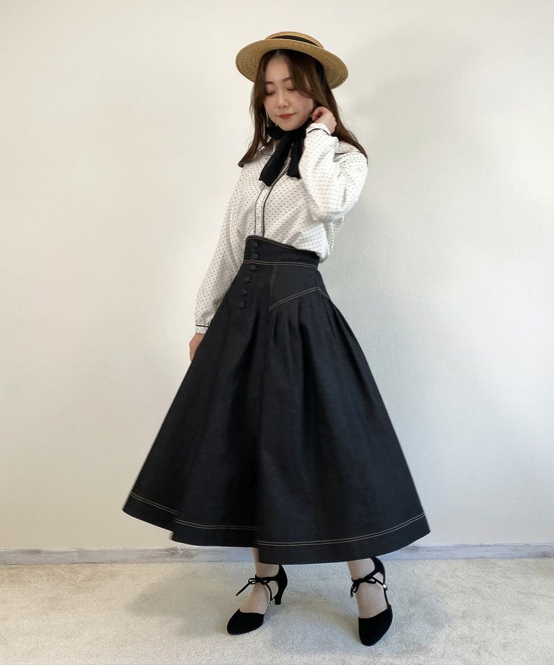 white×black / 153cm