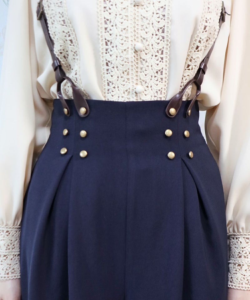 navy / ボタン部分