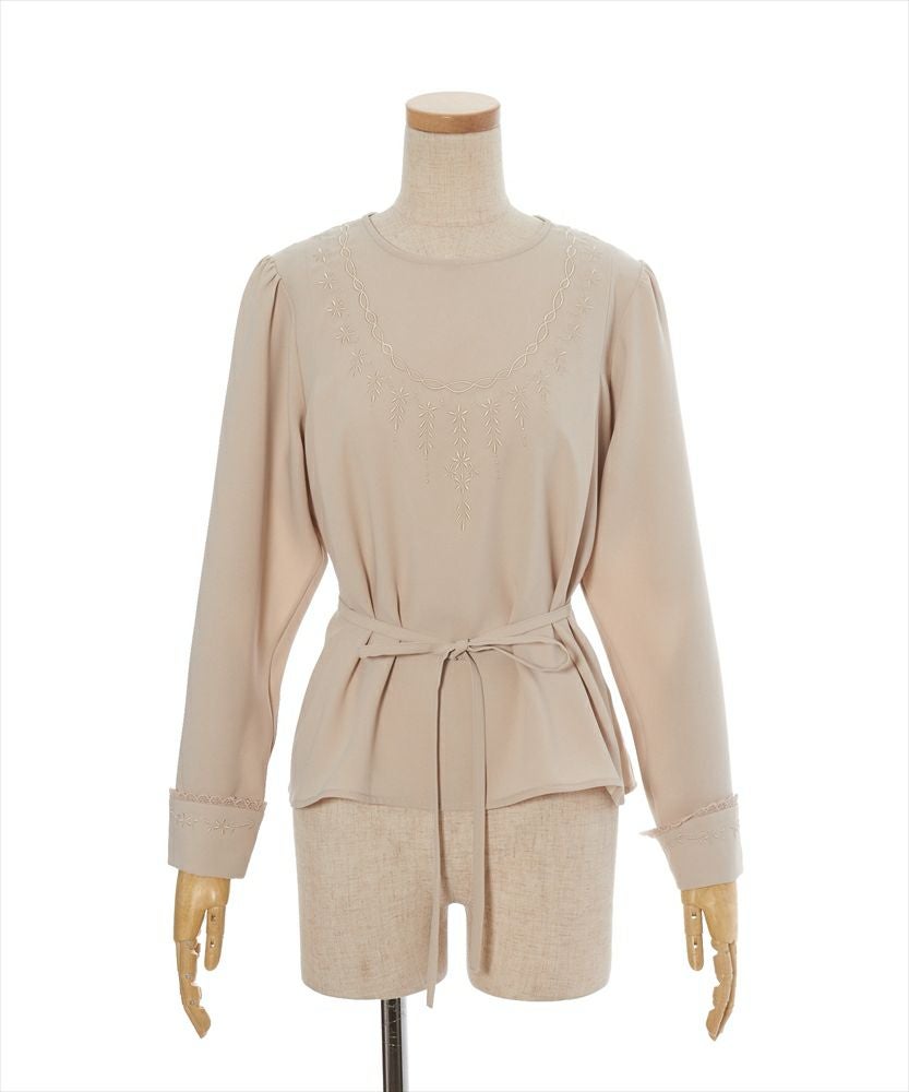 衿を外した場合 (beige)