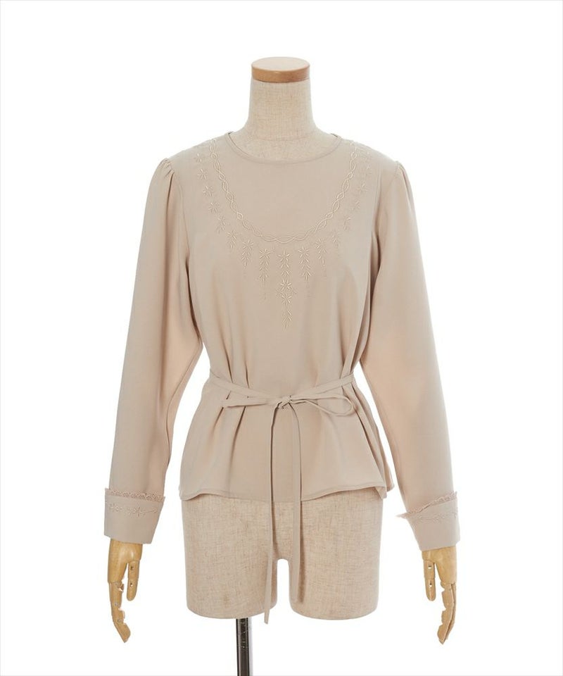 衿を外した場合 (beige)