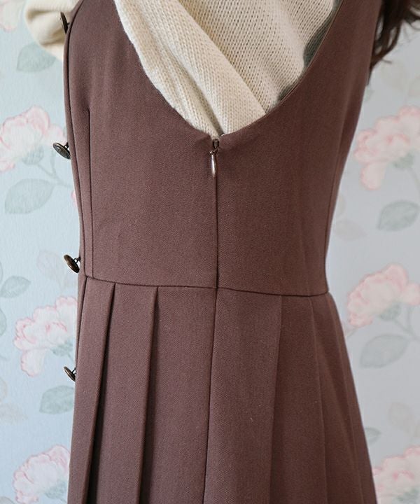 beige / サイドファスナー