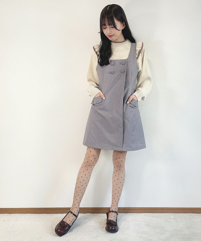 off white×brown / 162cm